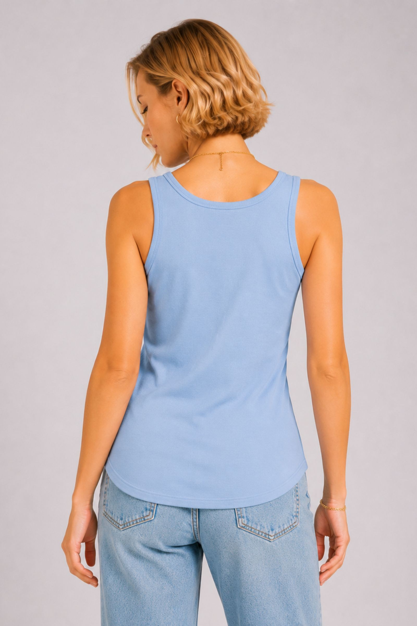 CANOTTA BASIC GIROCOLLO DONNA - Image 4