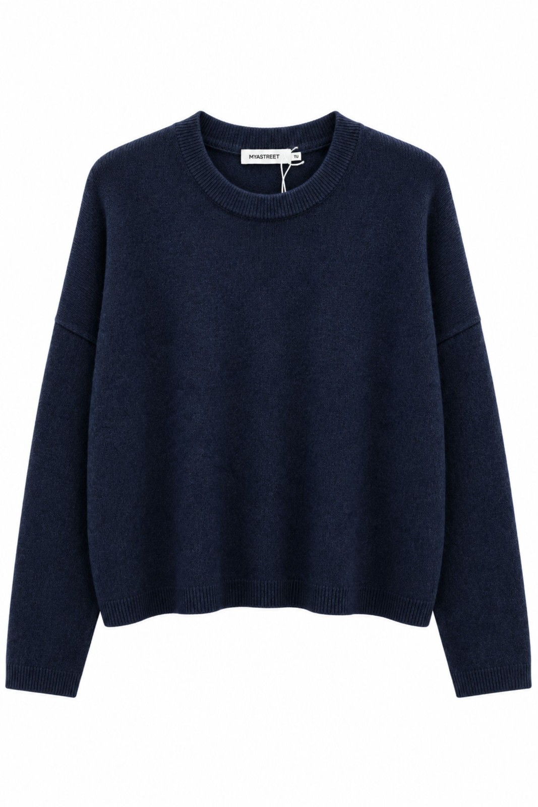 25 MAGLIONE GIROCOLLO MORBIDO - Blu, TU