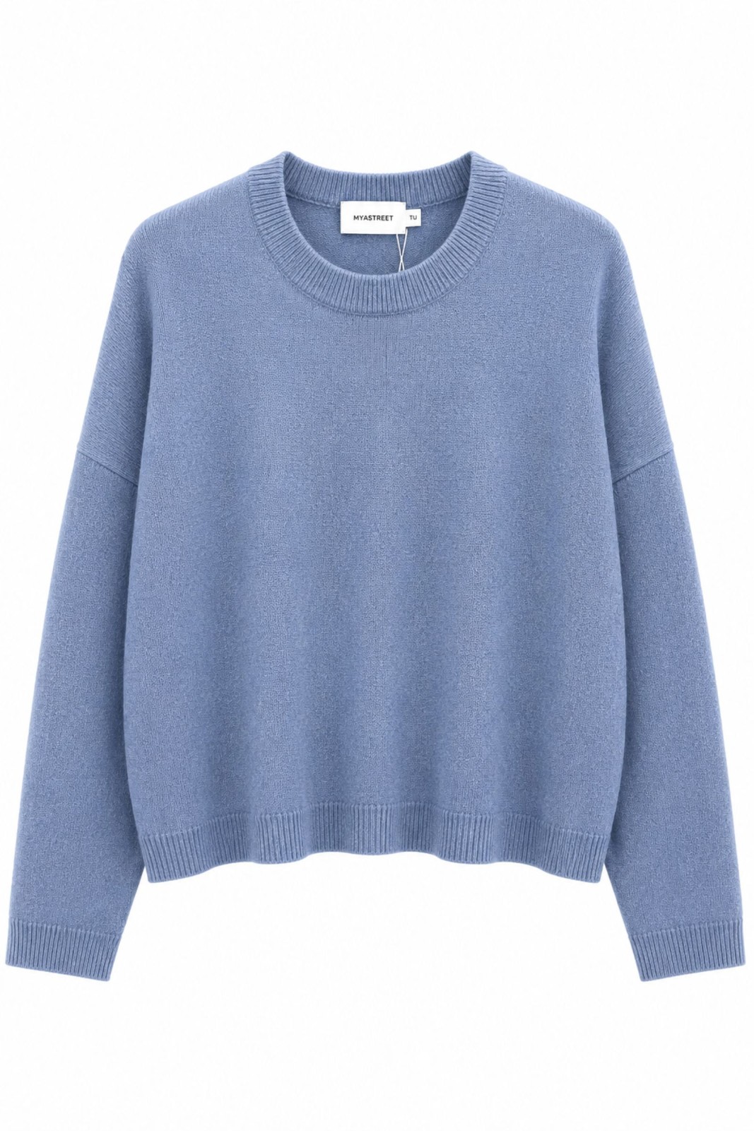 29 MAGLIONE GIROCOLLO MORBIDO - Denim, TU