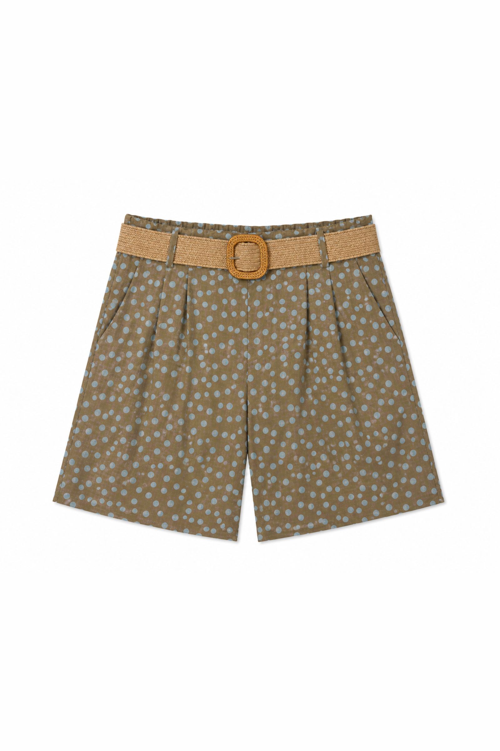318 SHORTS IN MISTO LINO A POIS - Tortora, S