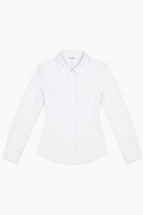 Alternative view of CAMICIA SLIM FIT CON BOTTONI NASCOSTI