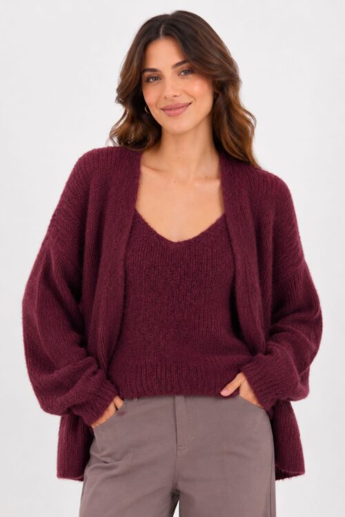 TWIN SET IN MAGLIA MORBIDA