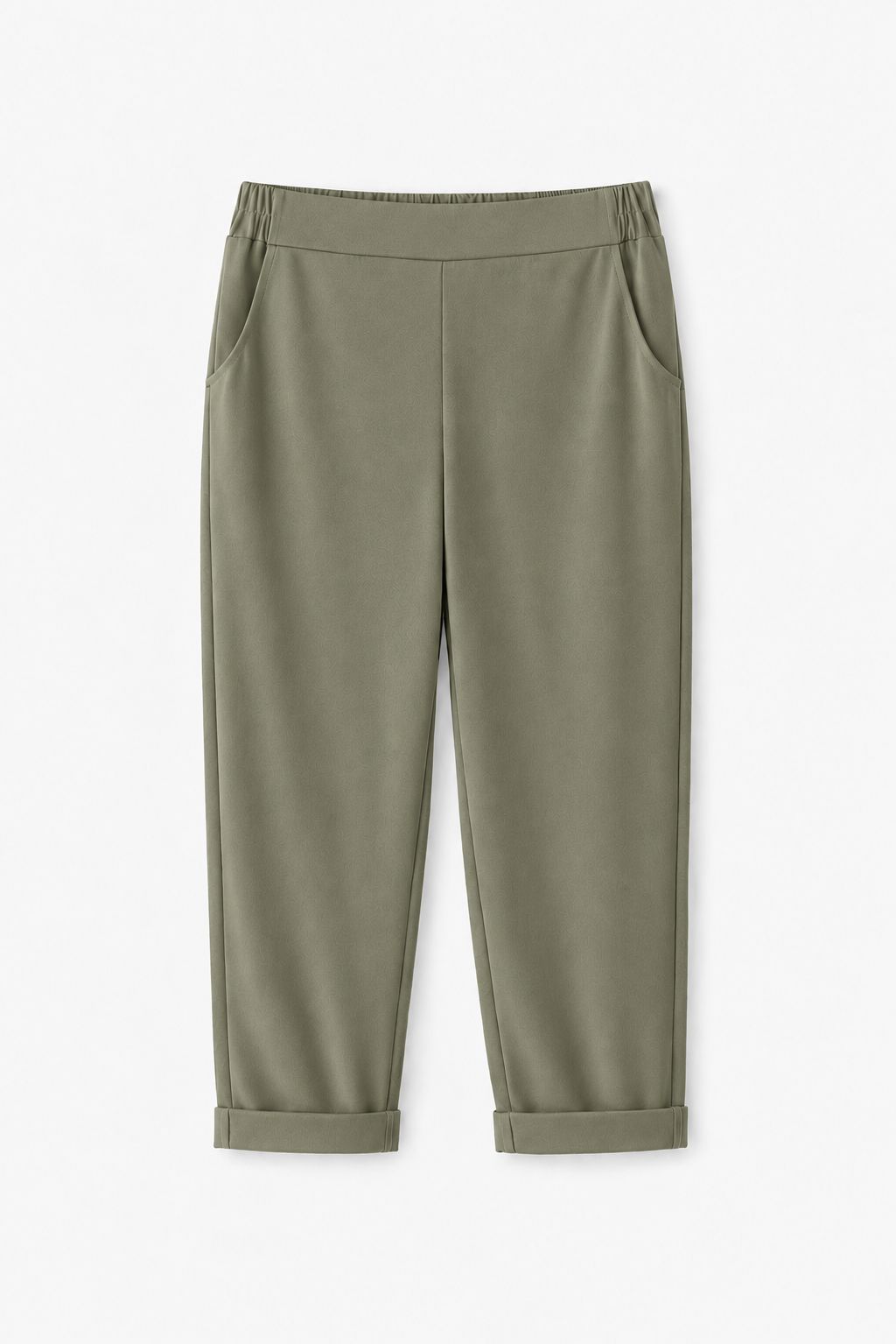 351dadb7-aaa5-4d6b-a174-1aead61215c9 PANTALONI CHINO IN VISCOSA - Militare, M