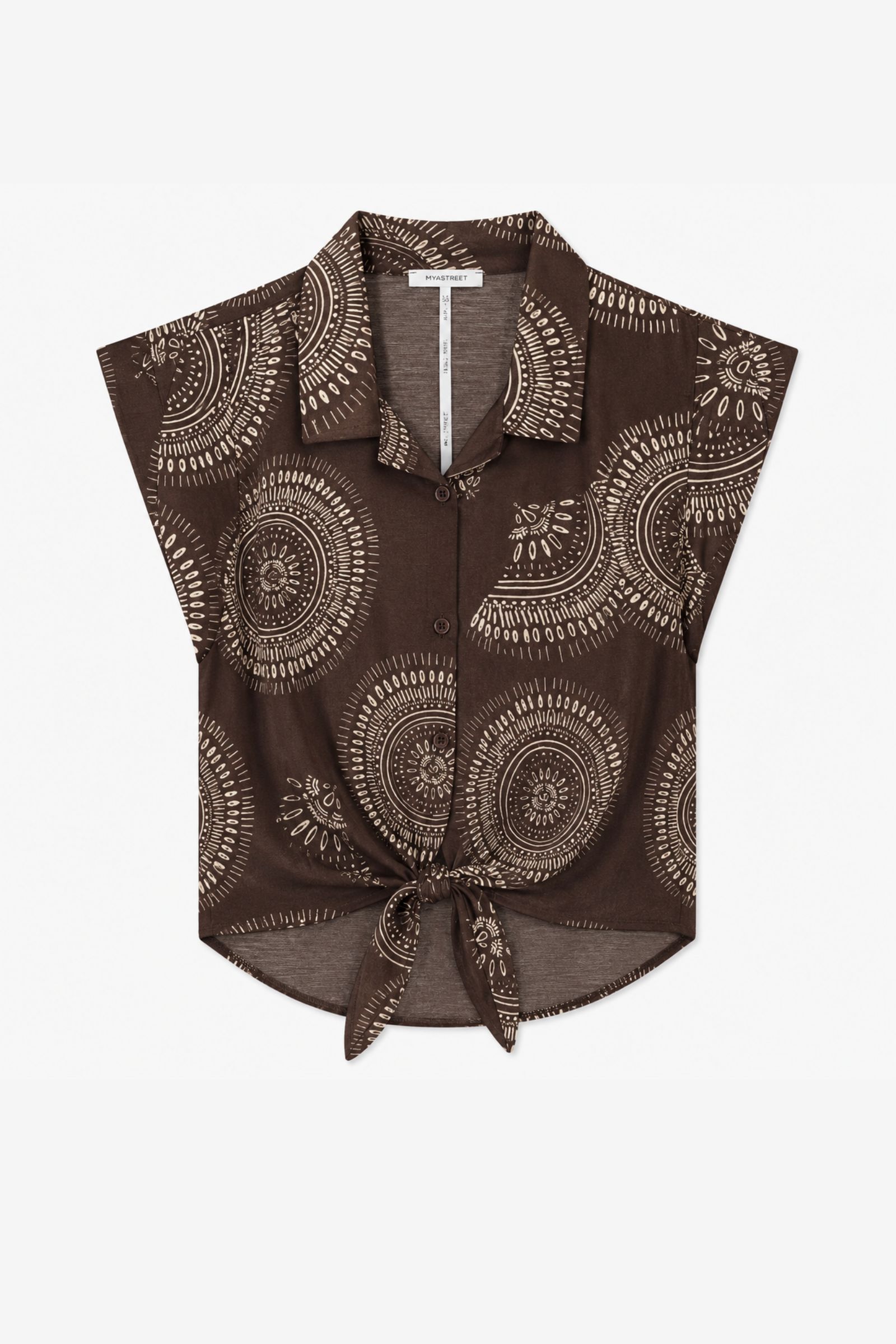 6 CAMICIA SMANICATA CON STAMPA GRAFICA - Moro, TU