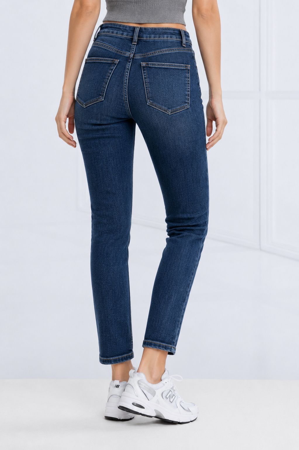 JEANS SKINNY A VITA ALTA - immagine 3