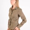 CAMICIA A RIGHE CON COLLO CLASSICO - immagine 2