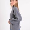 MAGLIA CON COLLO E POLSINI A VOLANT - immagine 2
