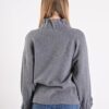 MAGLIA CON COLLO E POLSINI A VOLANT - immagine 3