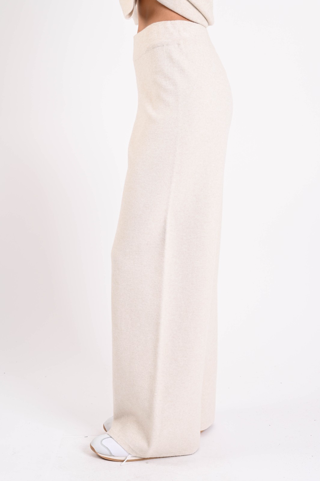 PANTALONI A PALAZZO IN MAGLIA - immagine 2