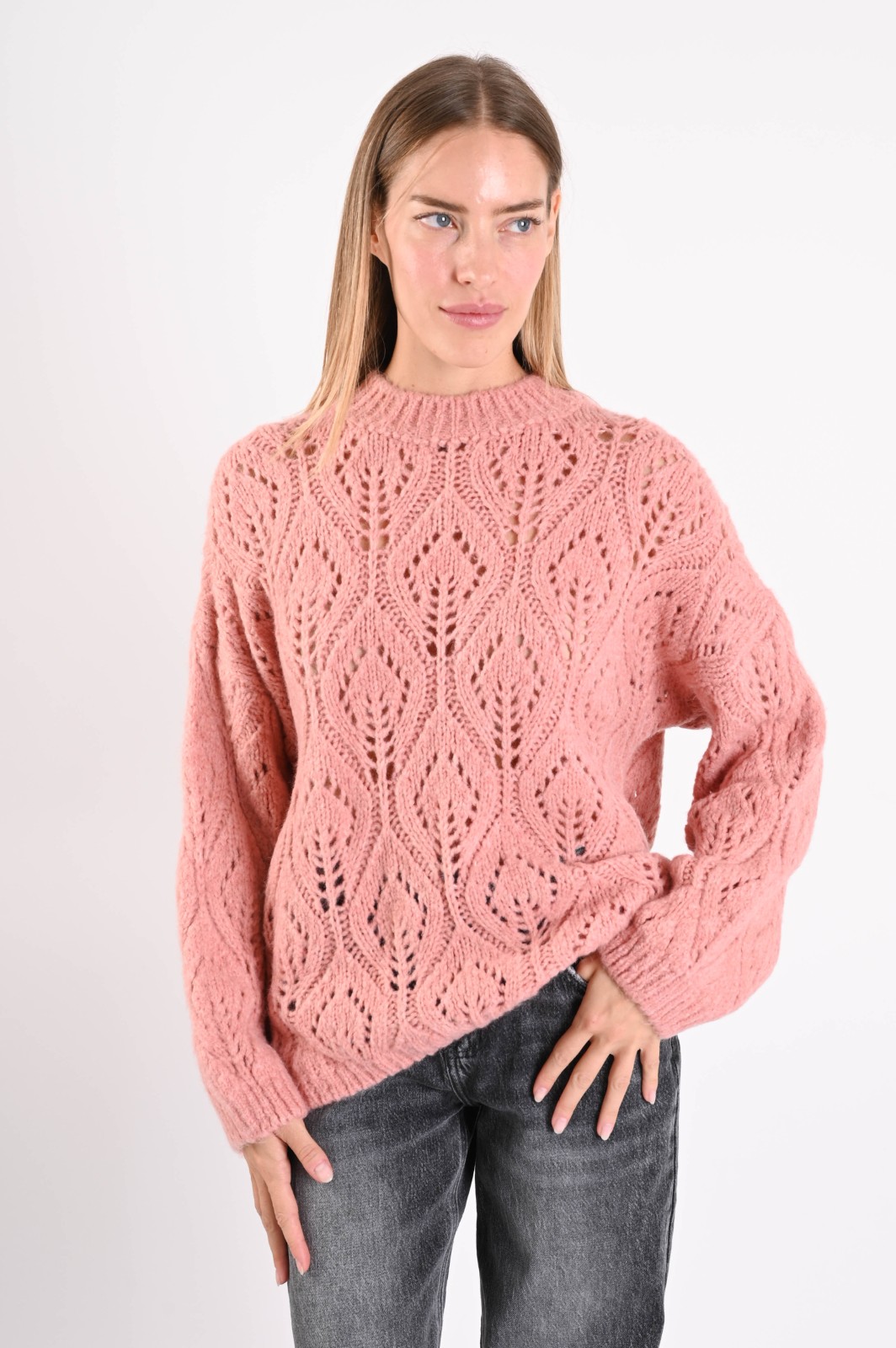 F21986-06_ROSA MAGLIONE TRAFORATO - Rosa, TU