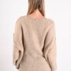 MAGLIONE OVERSIZE MORBIDO CON SCOLLO AMPIO - immagine 3