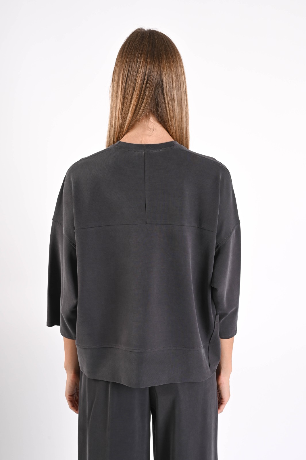MAGLIA MORBIDA CON MANICHE A 3/4 - immagine 3