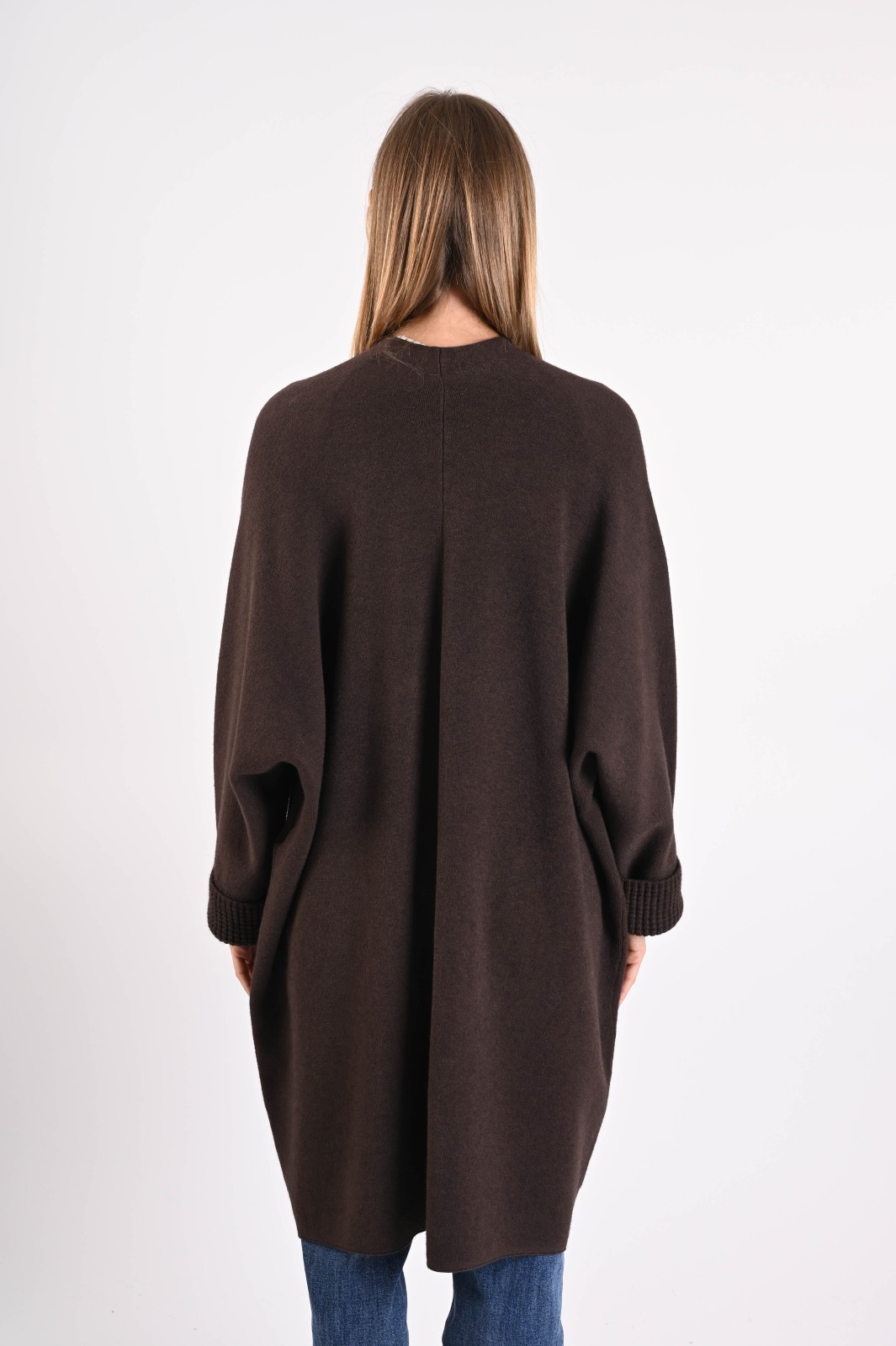 CARDIGAN LUNGO CON TASCHE - immagine 7
