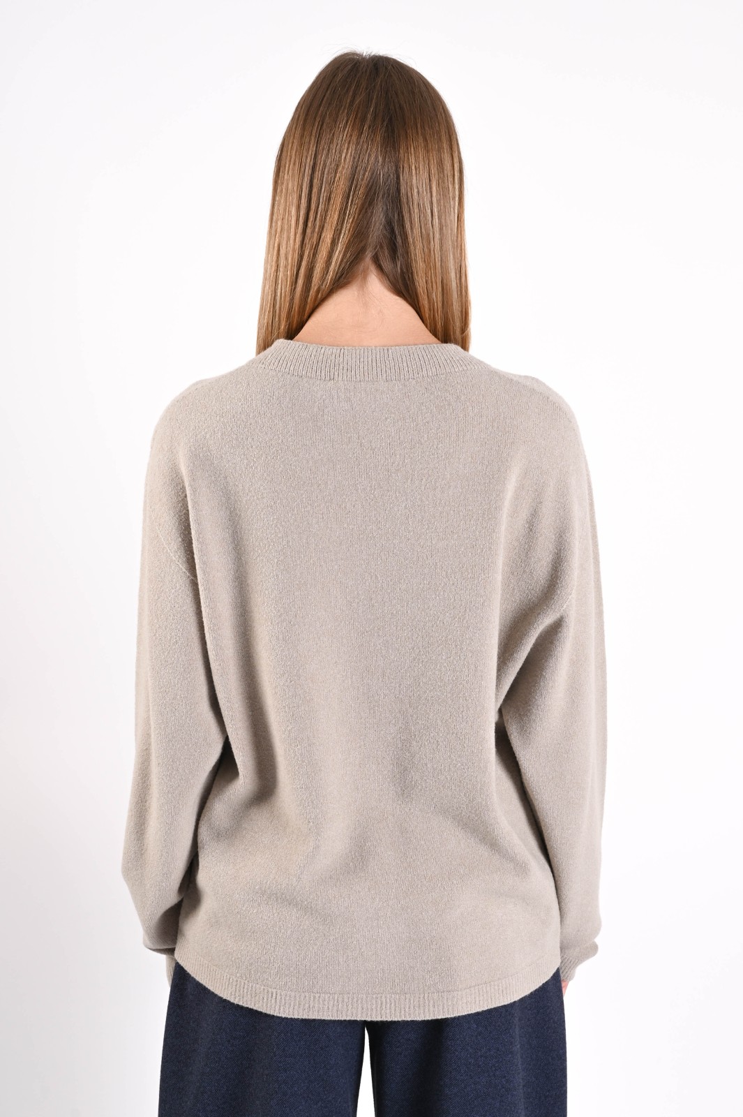 MAGLIONE COMFORT FIT GIROCOLLO - immagine 3
