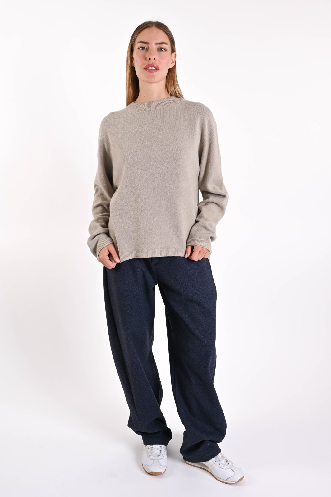 MAGLIONE COMFORT FIT GIROCOLLO - immagine 4