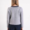 GIACCA IN MAGLIA CON PROFILI A CONTRASTO - immagine 3
