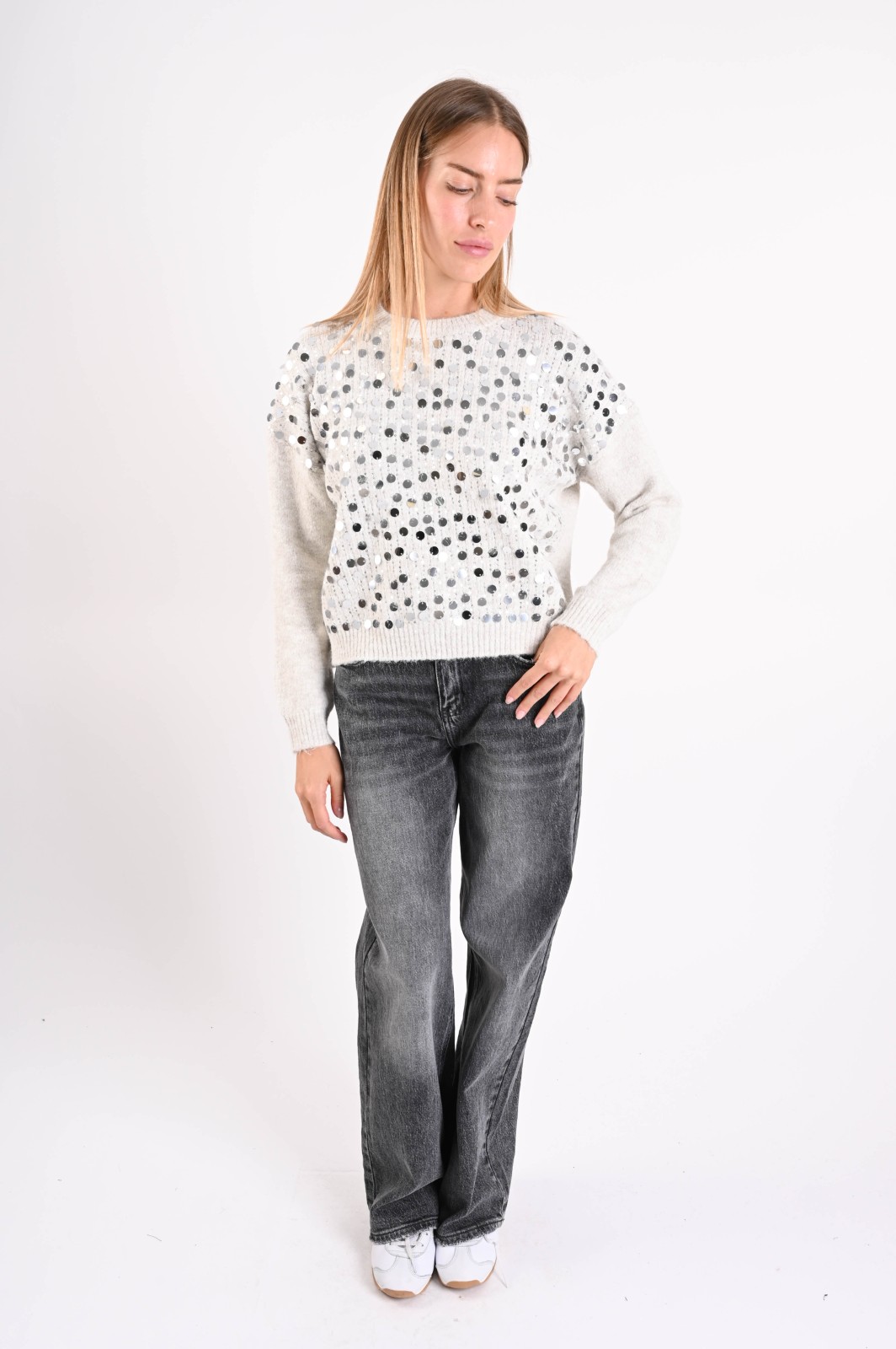 MAGLIONE CON PAILLETTES - immagine 4