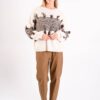 MAGLIONE JACQUARD CON FRANGE - immagine 4