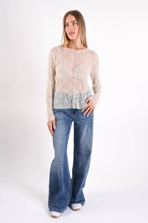 Alternative view of JEANS PALAZZO CINQUE TASCHE