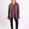 BLUSA CON MANICHE A CAMPANA - immagine 4
