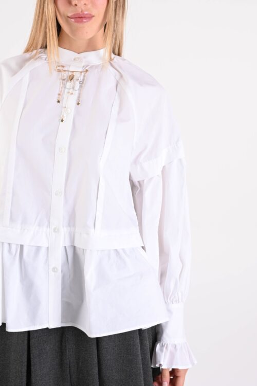 Alternative view of CAMICIA CON VOLANT IN VITA