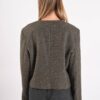 GIACCA CORTA IN MISTO LANA CON SPILLE DECORATIVE - Image 3