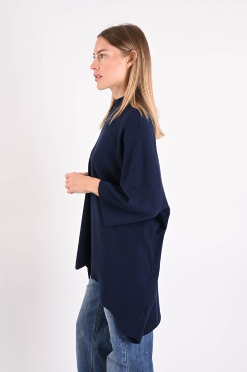 Alternative view of MAGLIA LUNGA CON MANICHE A 3/4