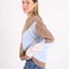 MAGLIONE GIROCOLLO CON FANTASIA ROMBI - immagine 3