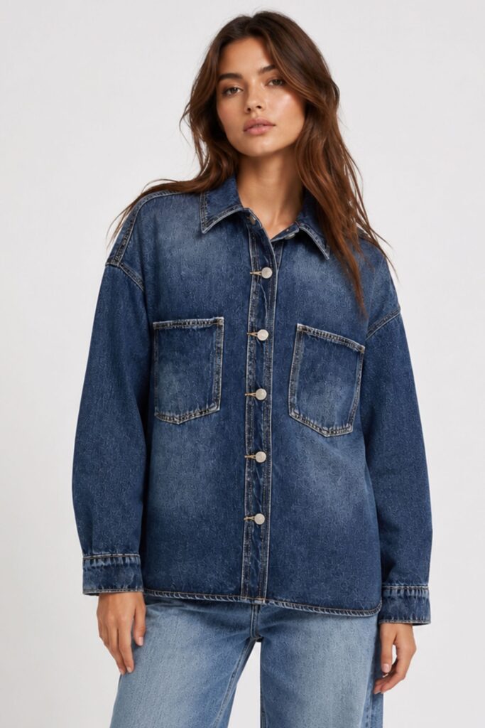 CAMICIA OVER DI JEANS 