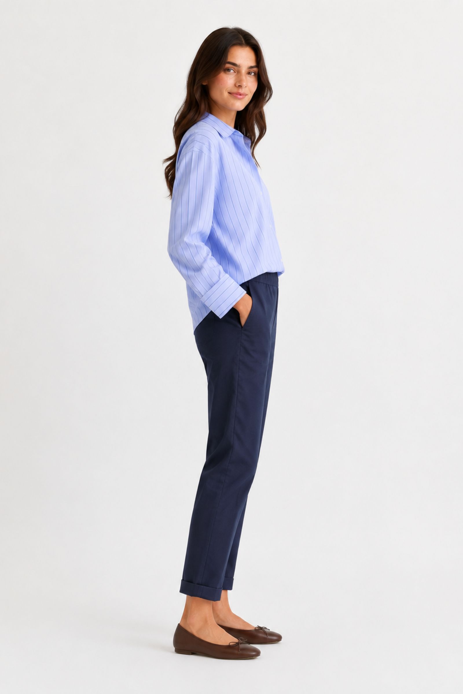 PANTALONI CHINO CON TASCHE - immagine 3