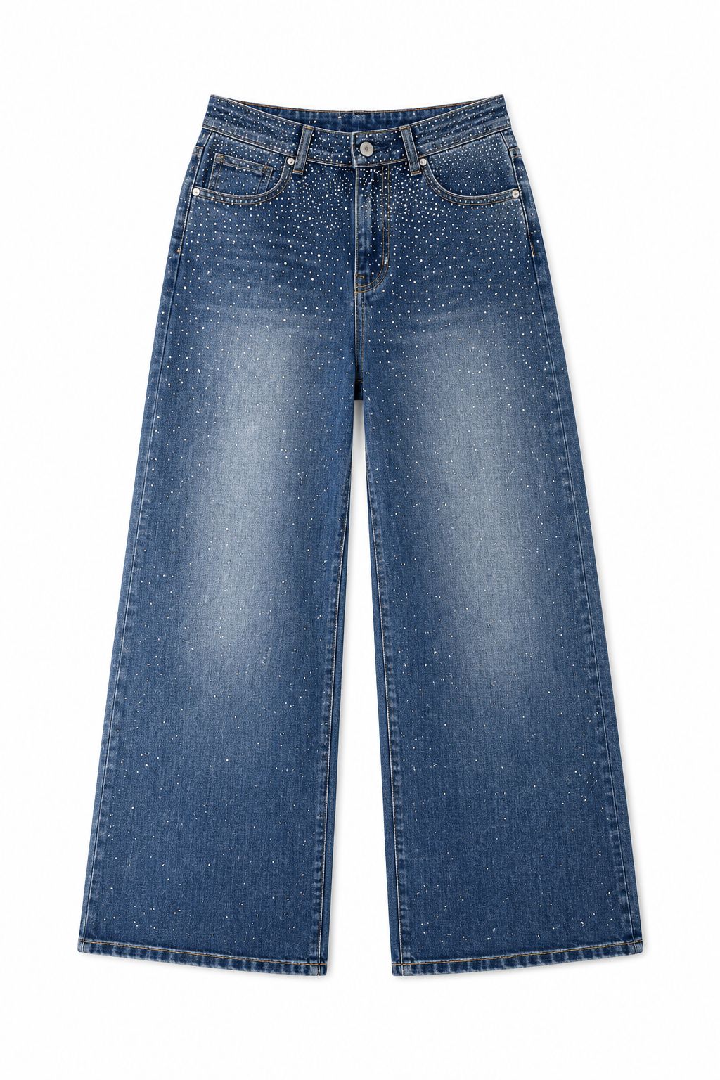 1b2de6ca-4ae8-4b85-b436-375b73909b2c - Copia JEANS CON STRASS ALL-OVER - Blu-jeans, XS
