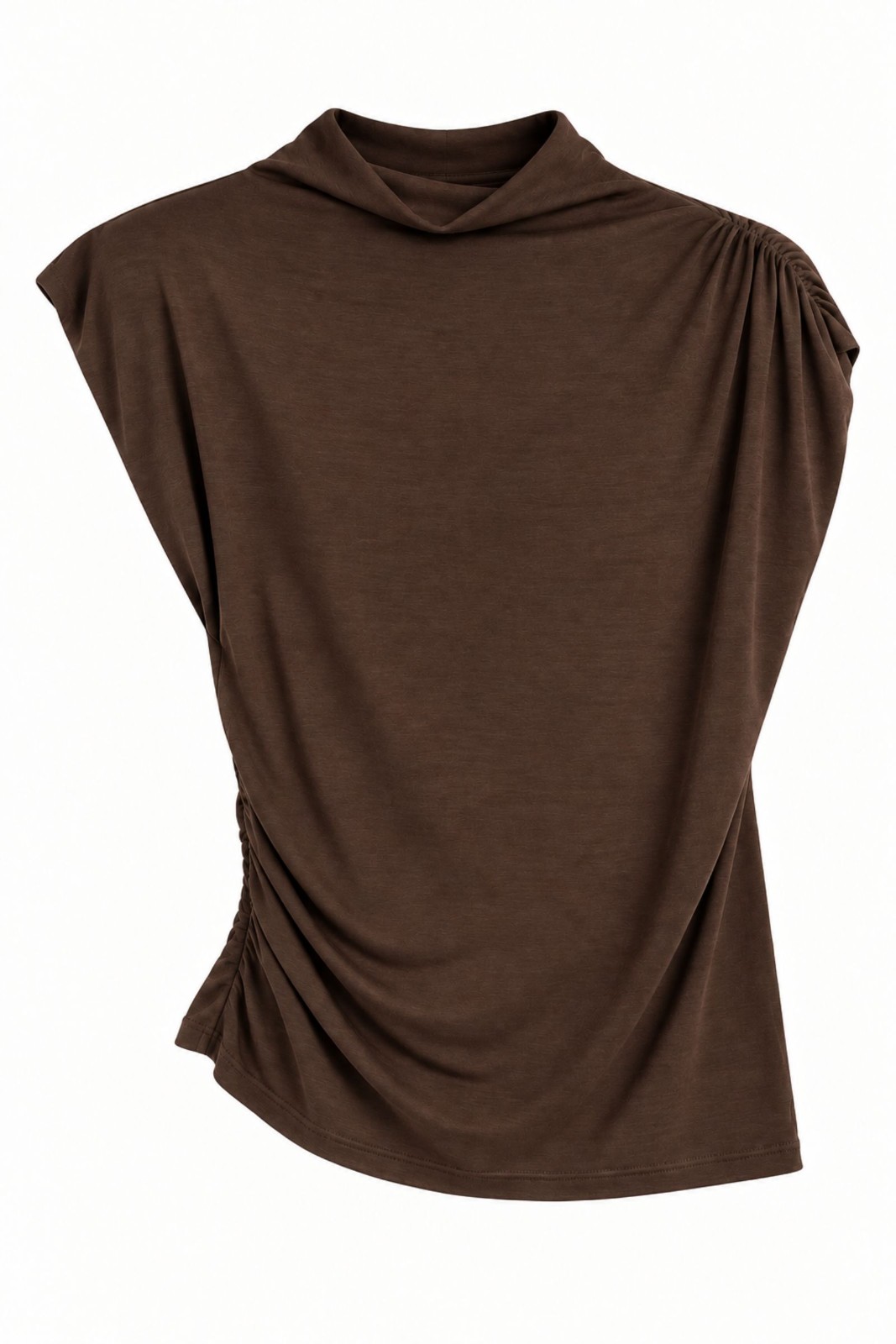 20 TOP DRAPPEGGIATO CON COLLO ALTO - Moro, TU