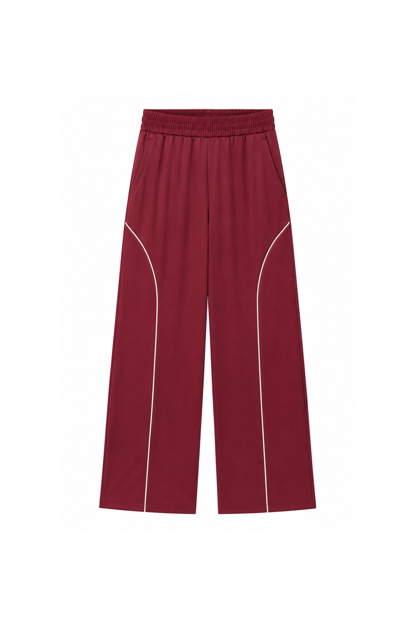 21 PANTALONI IN TESSUTO ACETATO - Vino, S