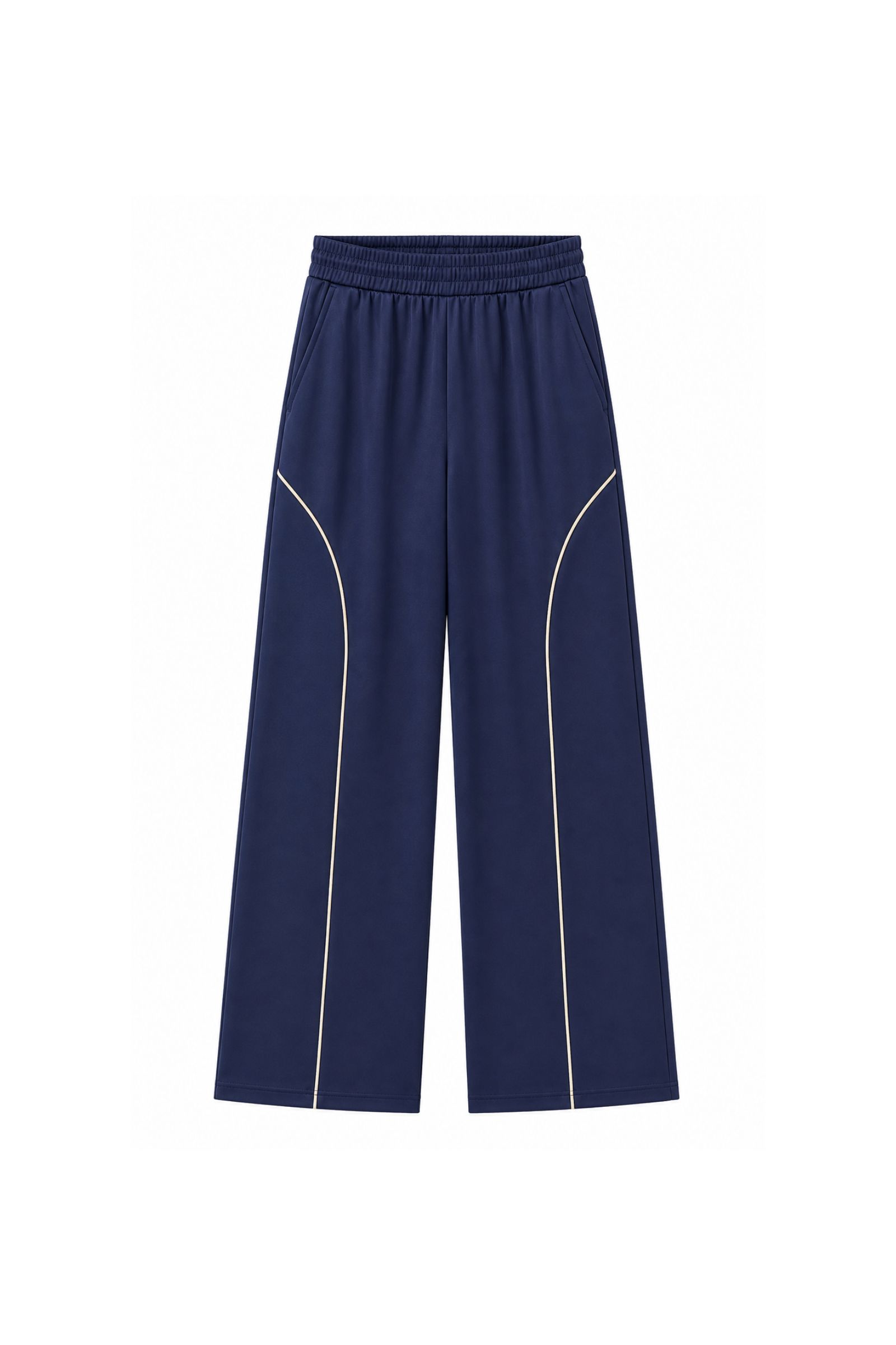 22 PANTALONI IN TESSUTO ACETATO - Μπλε, S