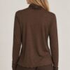 MAGLIA DOLCEVITA MISTO LANA MANICHE LUNGHE - immagine 3