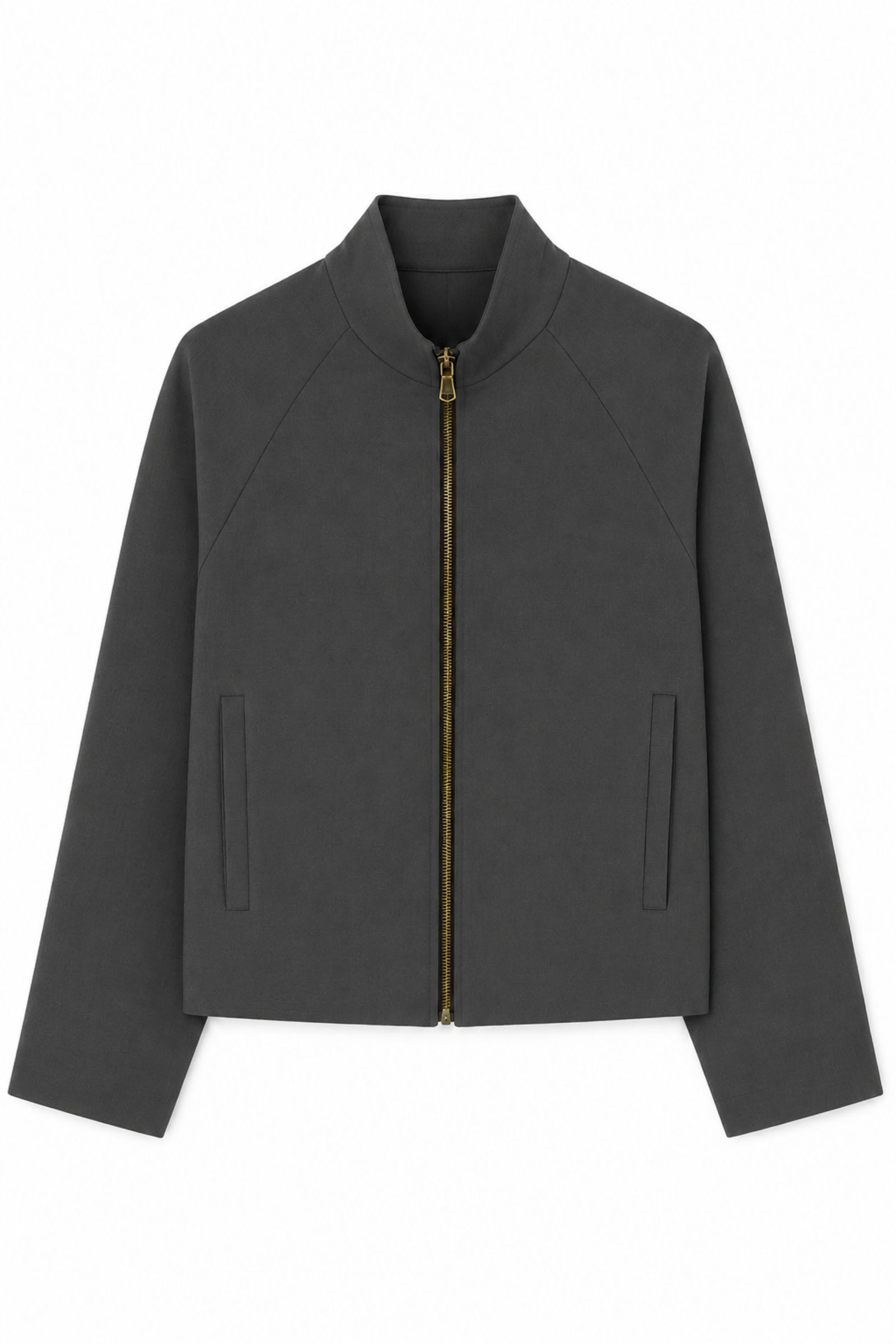 5 GIACCA CON ZIP - Nero, S