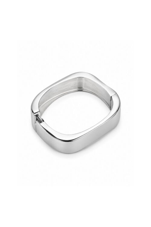 Alternative view of BRACCIALE RIGIDO GEOMETRICO LUCIDO - MEDIUM