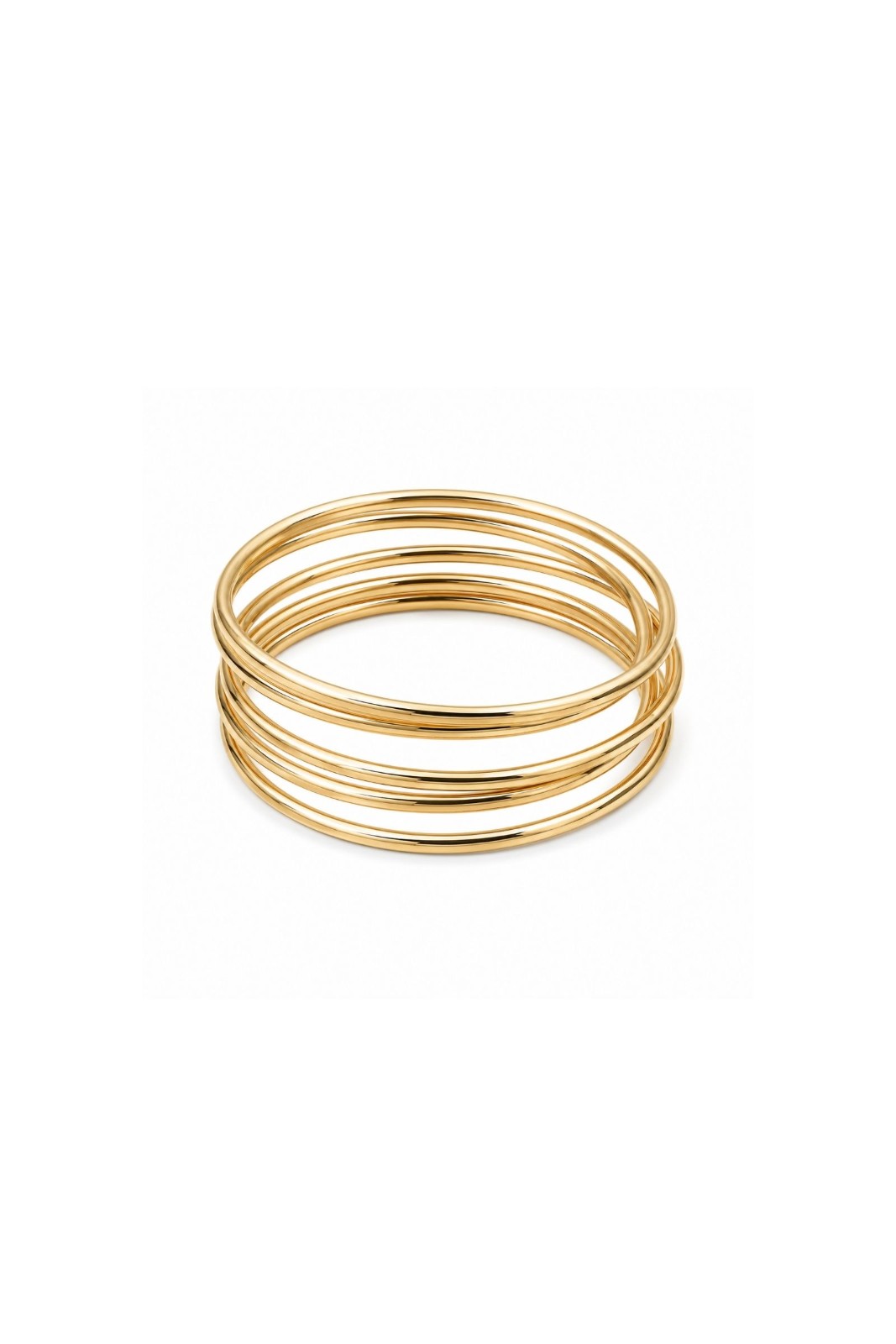 BI235-06_ORO SET BRACCIALI RIGIDI - Oro, TU