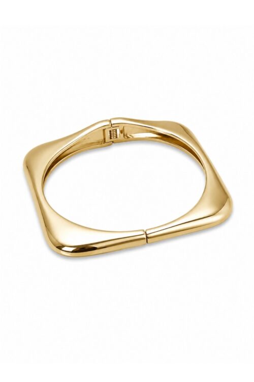 BRACCIALE RIGIDO GEOMETRICO LUCIDO - FINE