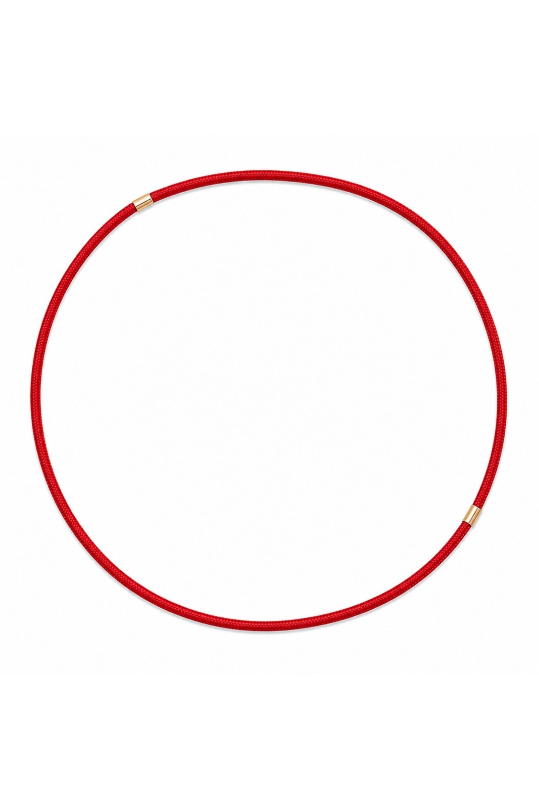 BI243-06_ROSSO COLLANA MAGNETICA REGOLABILE - Rosso, TU