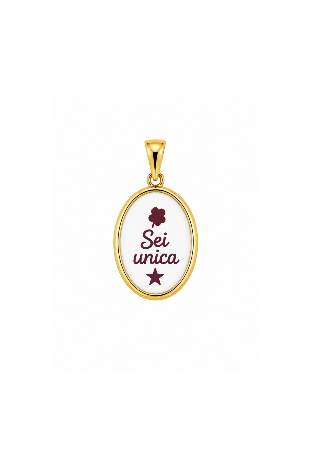 BI246-06_ORO CHARM “SEI UNICA” - Oro, TU