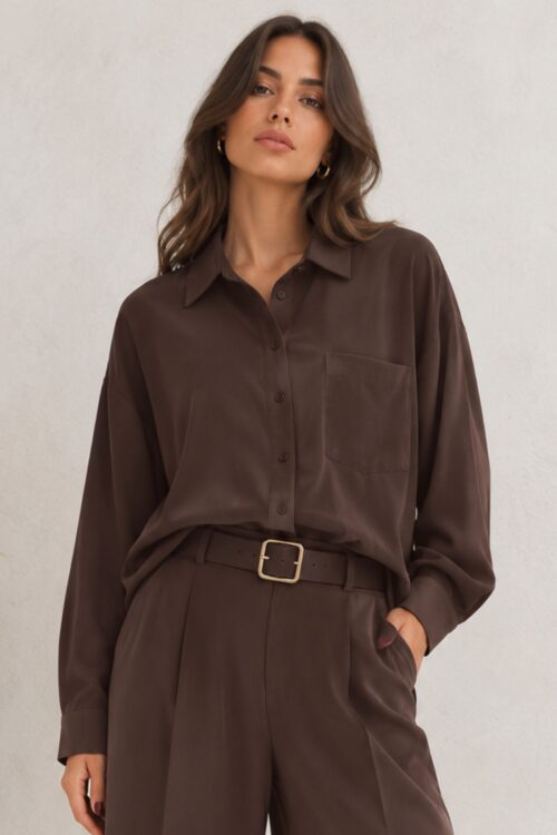 CAMICIA CON TOP DI PIZZO INTERNO