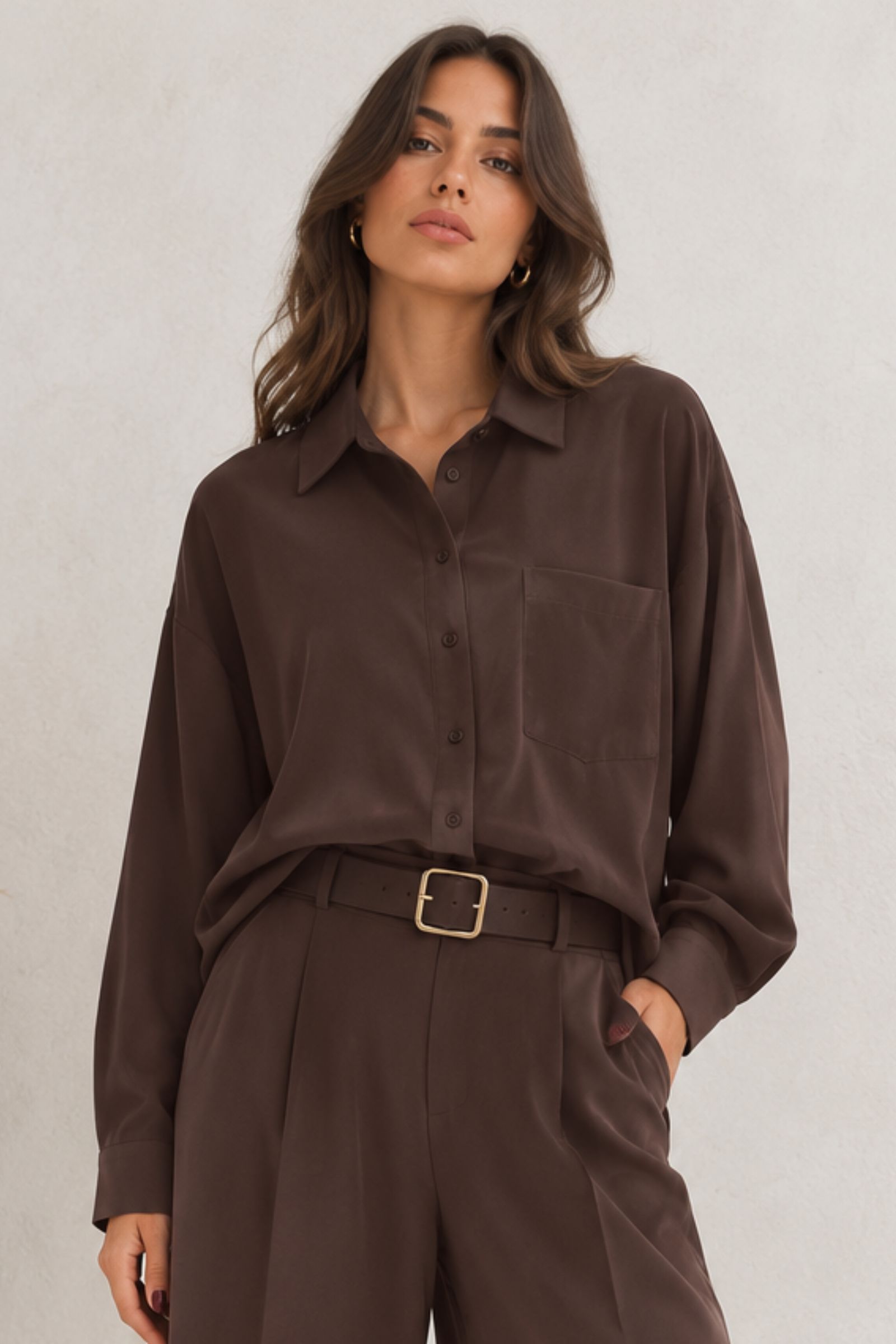 CAMICIA CON TOP DI PIZZO INTERNO