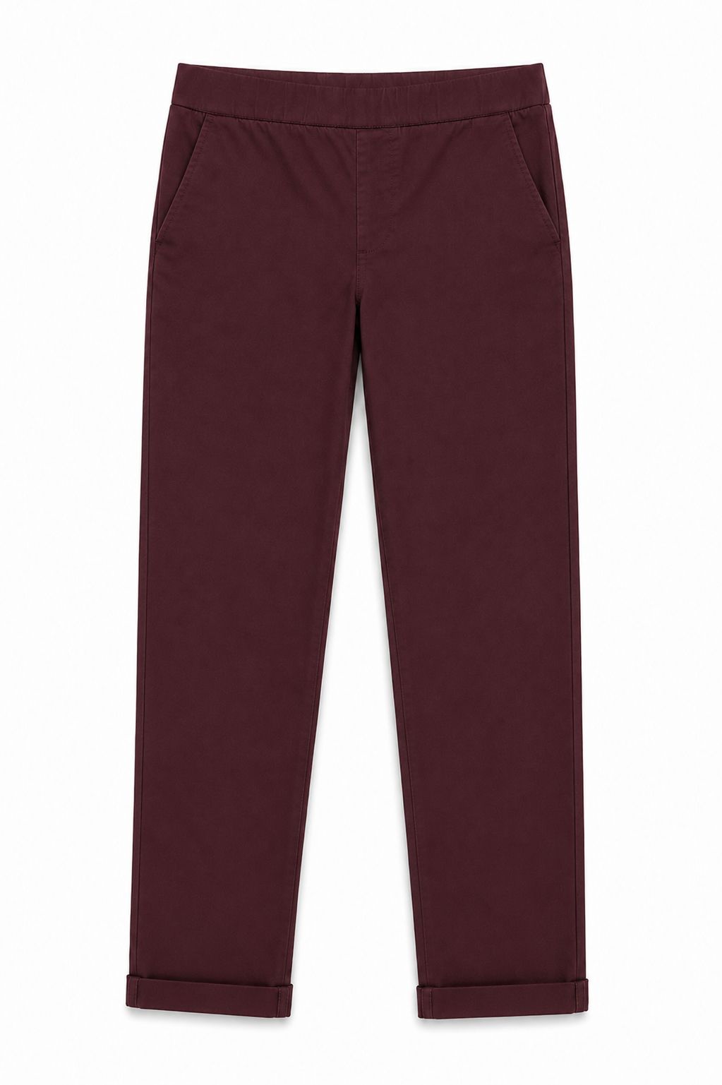 bb665d5d-11d4-46a6-aa6d-520ffb782511 PANTALONI CHINO CON TASCHE - Prugna, XS
