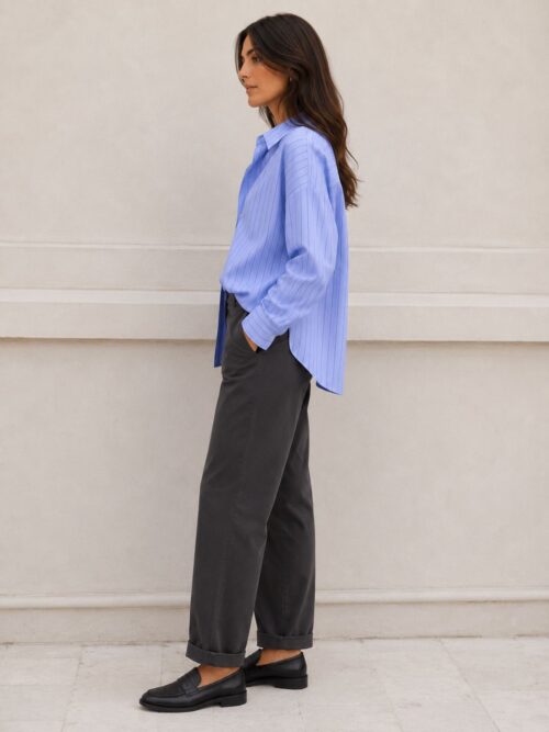 Alternative view of CAMICIA A RIGHE