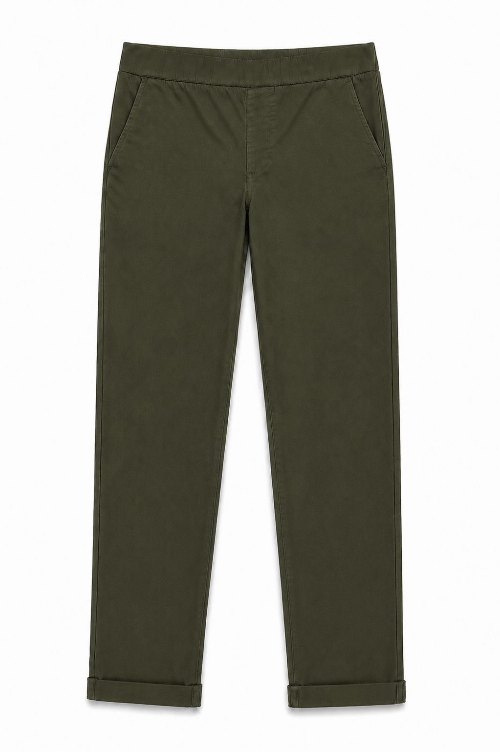 e31dbedd-22d8-4468-97ed-1846669953bc PANTALONI CHINO CON TASCHE - Militare, XS