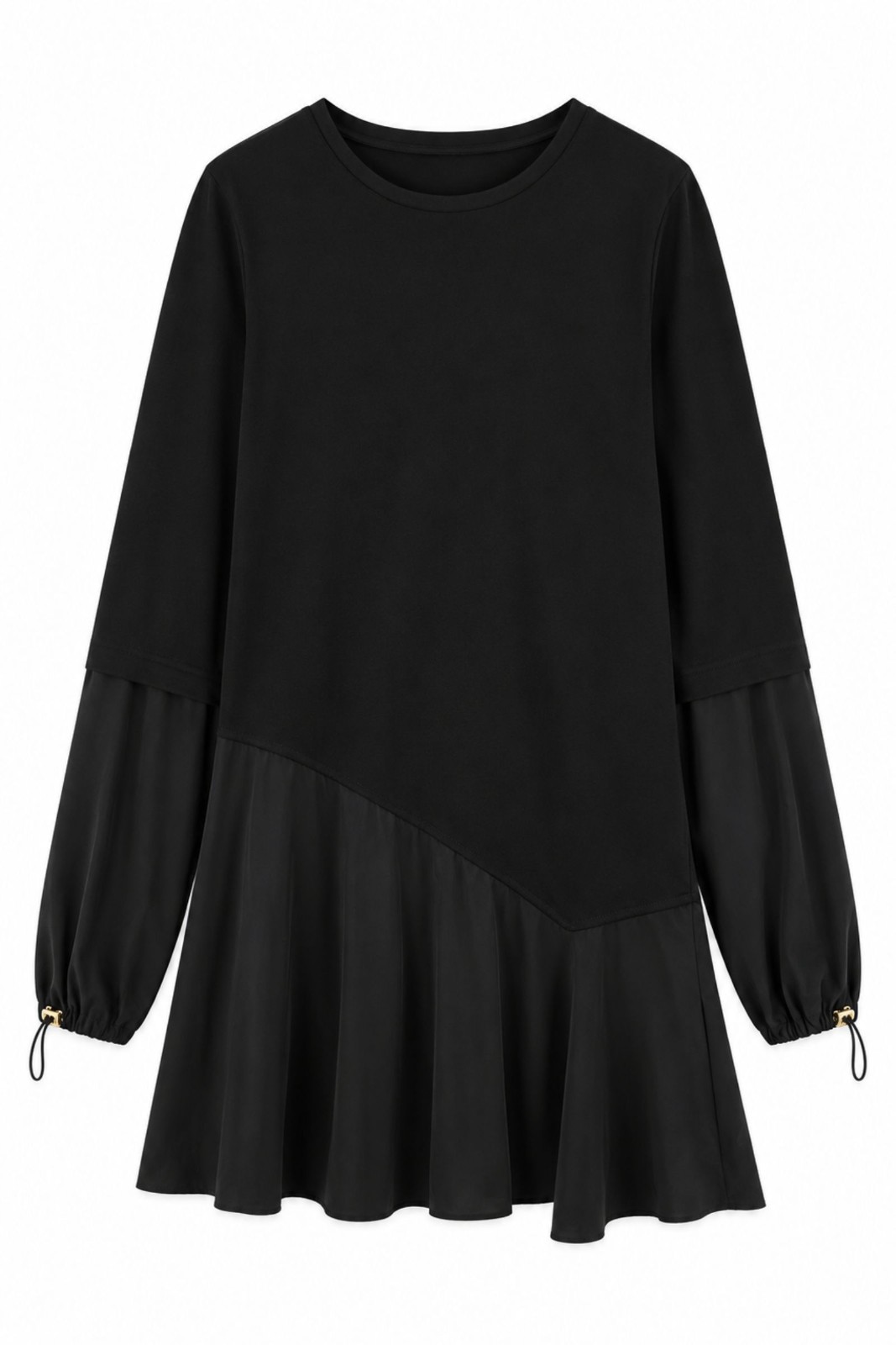 17 ABITO MULTI-TEXTURE - Nero, S