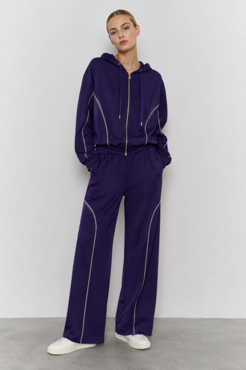 PANTALONI IN TESSUTO ACETATO