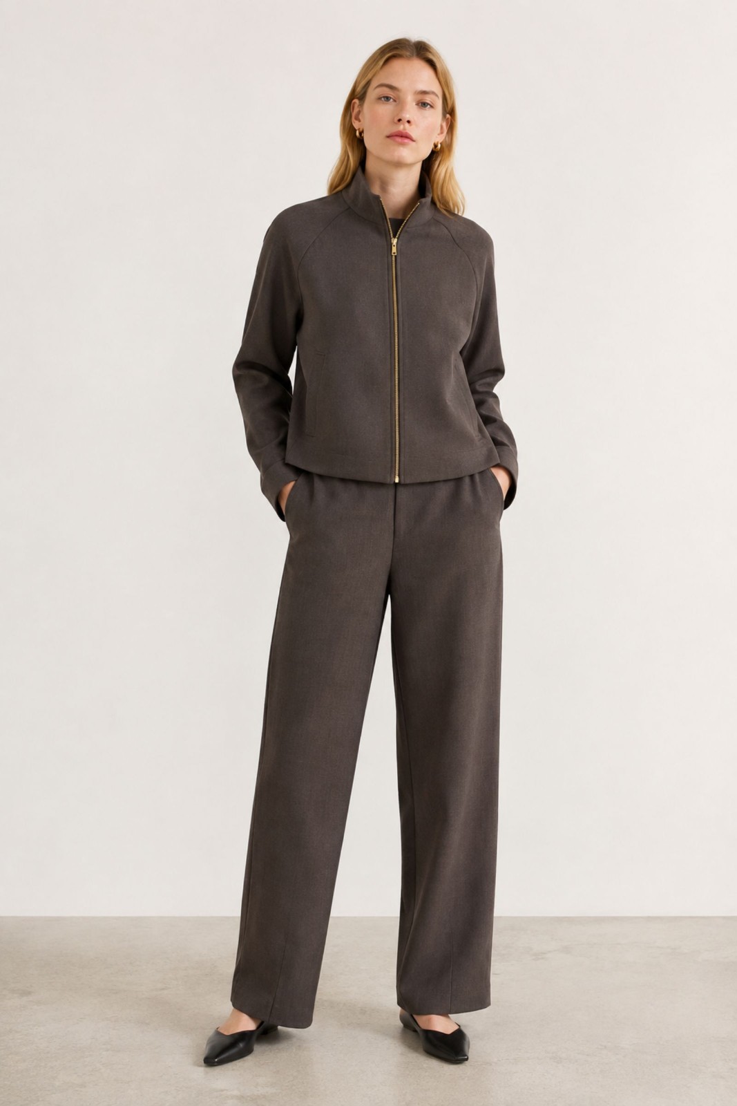 PANTALONI IN TESSUTO A SIGARETTA