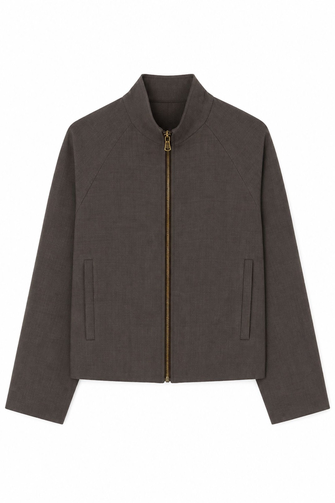 38 GIACCA CON ZIP - Fango, S